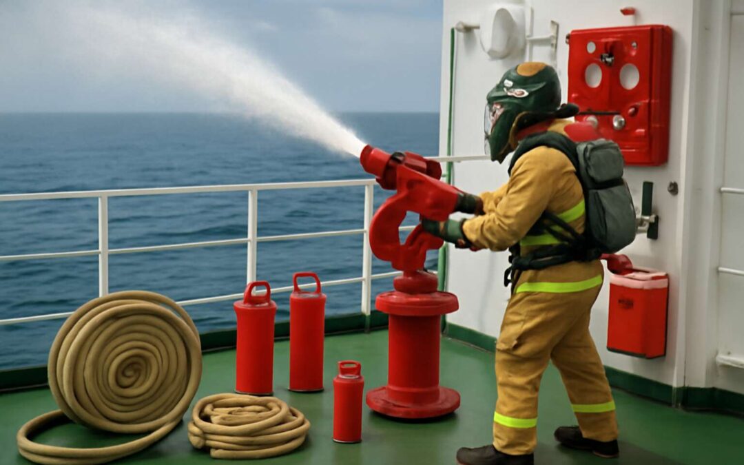 Discover the latest firefighting equipment on ship: essential gear that saves lives at sea