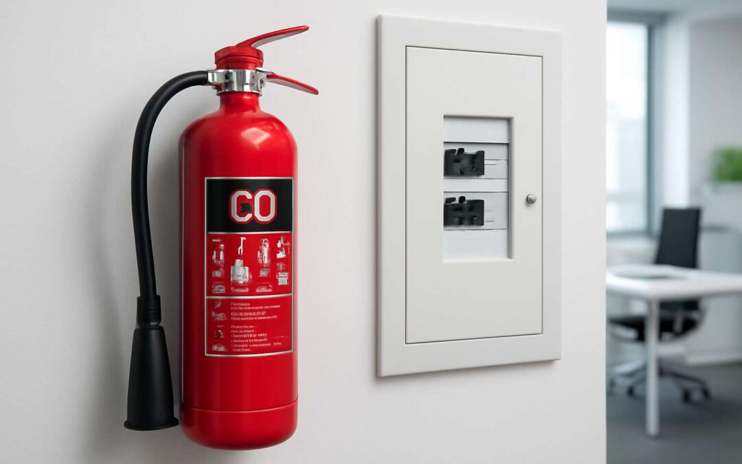 Electrical safety hack: which fire extinguisher is suitable for electrical fire for home safety.