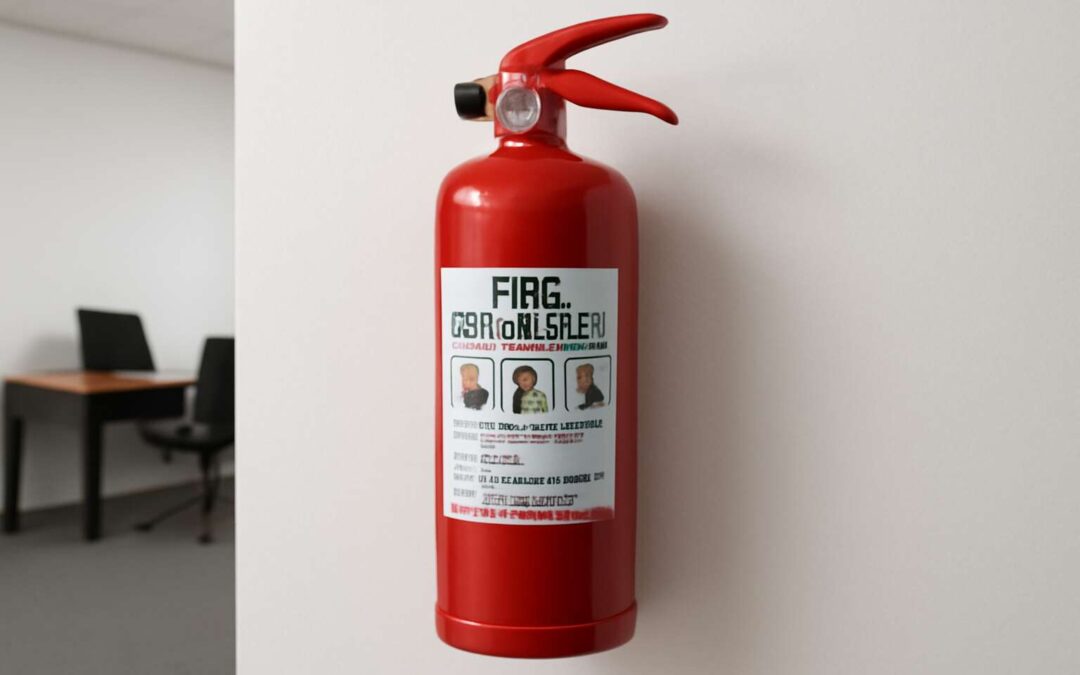Effortless fire safety: fire extinguisher without hose for quick, portable protection.